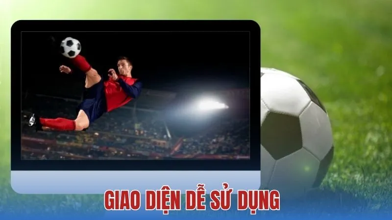 Giao diện dễ sử dụng